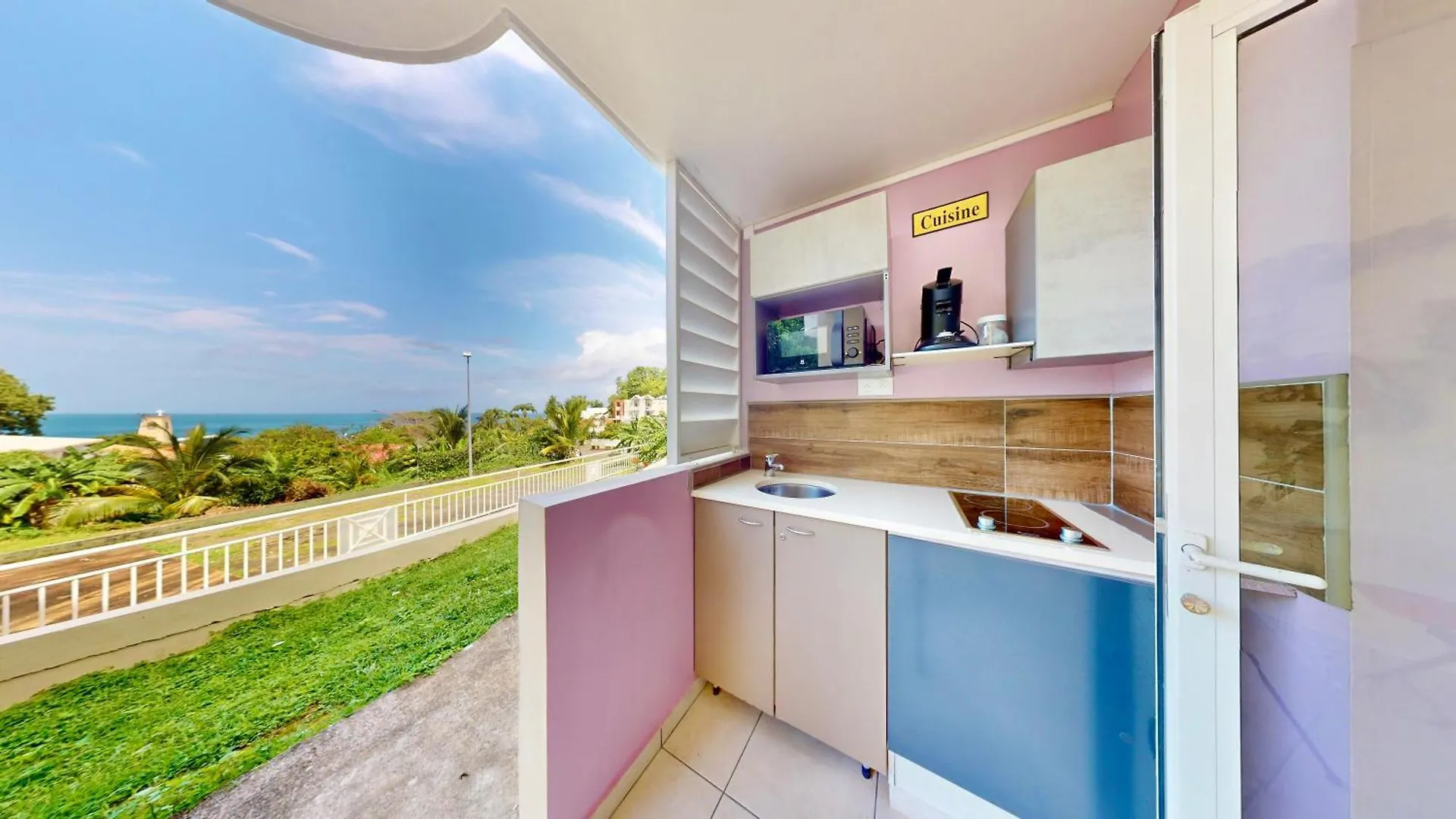 150 De Grey Studio Pour 2 Avec Spa, Vue Sur Mer La Trinite 0*,